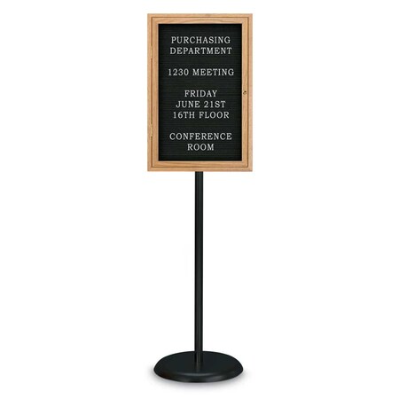 United Visual Products Corkboard, Triple Door, Radius Frame, 96x48", Gold/Pumice UV7006-GOLD-PUMICE